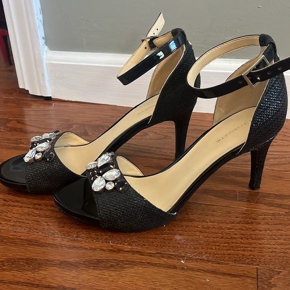 Jeweled black heels - Picture 5 of 8